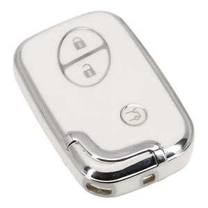 Elegant Cream Key Fob Cover for Lexus CT200H GX400 GX460 IS250 IS300C RX270 - Picture 1 of 12