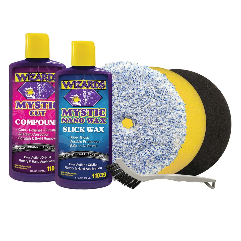 Wizard 21 DA Polisher Scratch/Swirl Remover Kit (6 pc) 99121 - Image 1 of 1