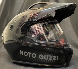 Casco de aventura para motocicleta de carretera X-Lite X-552 ultra carbono (PEGATINAS MOTO GUZZI) - Imagen 1 de 5