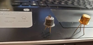  12G Germanium  Gold Lead Collectors Transistor  Salvaged Untested - Picture 1 of 1