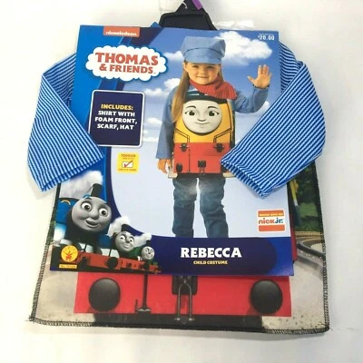 Thomas & Friends REBECCA Rubie's Nicklelodeon Child Costume  2T - 3T Top & Hat - Image 1 of 4