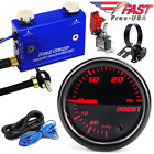 Dual Stage Manual Boost Controller Kit BLAUE w/52mm 7-Color BOOST GAUGE