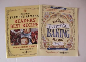The Old Farmer's Almanac Reader's Best Recipes & Baking Almanac 2022 Booklets - Picture 1 of 2