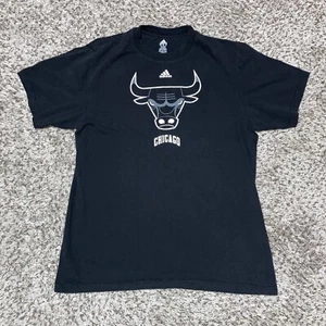 T-shirt Chicago Bulls Adidas taglia XL nera - Foto 1 di 3