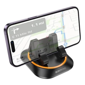 BOROFONE Phone Car Holder Dashboard Sturdy Mount Adhesive for iPhone Samsung - Picture 1 of 6