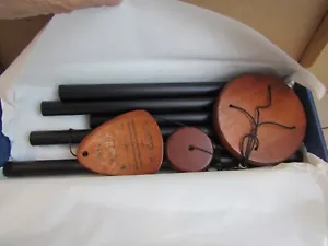 NIB Amauvel Outdoor Wind Chimes Listen to the Sounds of Nature Wood/Metal - Picture 1 of 4