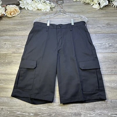 Pantalones Cortos Red Kap Para Hombre Talla 30 NUEVOS CON ETIQUETAS Carga Negros Nuevos con Etiquetas Trabajo Foto 1 de 4