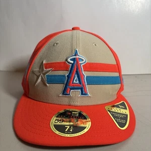 New Era 59Fifty Anaheim Angels 2024 All Star MLB Low Profile Hat NEW 7 1/4 - Picture 1 of 7