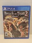 Attack on Titan 2 - Sony PlayStation 4, Complete In Box And Tested 