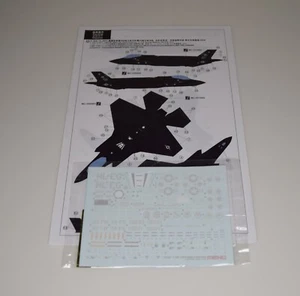 JUEGO DE CALCOMANÍAS MENG F-35A LIGHTNING II LS-007 ⭐PIEZAS⭐+GUÍA DE COLOCACIÓN+GRABADO FOTOGRÁFICO 1/48 - Imagen 1 de 3