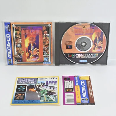 Mega CD DOUBLE SWITCH Spine Sega 2112 mcd - Image 1 of 4