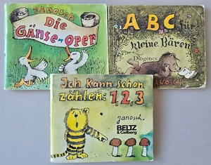 3 x Janosch Beltz & Gelberg. Gänse-Oper. ABC für kleine Bär Mini-Bücher wie Pixi - Bild 1 von 23