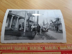 PHOTO , ST ALBAN, HOTEL, QUEBEC, COCA COLA AD, CAR, BICYCLE - Picture 1 of 3