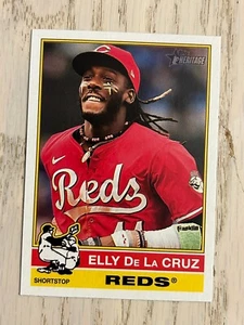 Topps Heritage Elly De La Cruz 2025 #263 cantidad disponible - Imagen 1 de 1