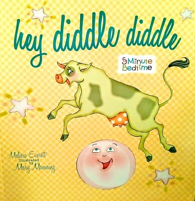 Hey Diddle Diddle Paperback Book Illustrated Pre-K Children's 5 Minute Bedtime  - Image 1 of 3