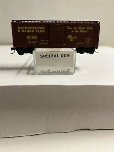 MICRO TRAINS LINE MTL KADEE CARRERA ESPECIAL BLW 63 METROPOLITAN N GAUGE CLUB 1984 - Imagen 1 de 4