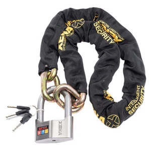 ANTIFURTO MOTO XENA CATENA 120 CM CON LUCCHETTO 69 MM - Imagen 1 de 2