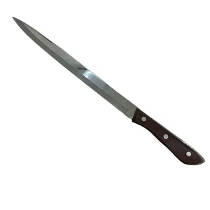 Stainless Steel Japan-Made 10.5 inch Blade Knife Full Tang Kitchen Carving Knife - Picture 1 of 11