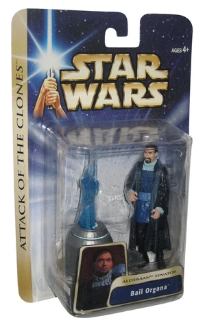 Star Wars Attack of The Clones Saga Bail Organa Alderaan Senator (2003) Hasbro F Cover