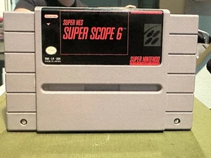 Super Scope 6 (SNES Game - Loose) Super Nintendo Cartridge Only - Authentic - Picture 1 of 2