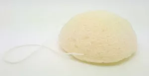 Natürlicher Konjak Gesichtsschwamm 100 % natürlich ideal für Babys - Bild 1 von 1