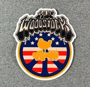HUF Woodstock Aufkleber US 4" #5 HUF3 - Bild 1 von 1