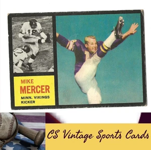 1962 Topps #97 Mike Mercer ROOKIE SP - Picture 1 of 2