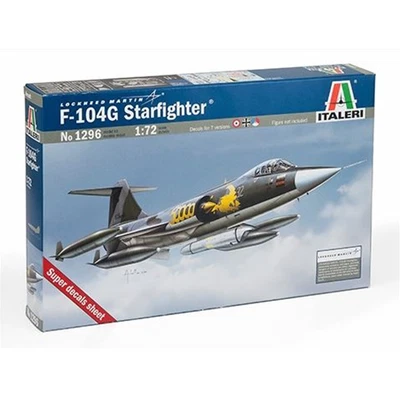 F 104 G RECCE STARFIGHTER KIT 1:72 Italeri Kit Aerei Modellino Nuovo - Immagine 1 di 2
