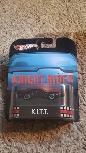 Hot Wheels KNIGHT RIDER Black K.I.T.T. Retro Entertainment Pontiac Firebird KITT - Picture 1 of 2