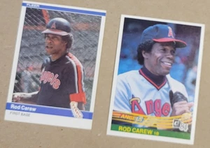 Rod Carew- 1984 Fleer and 1984 Donruss - Picture 1 of 2