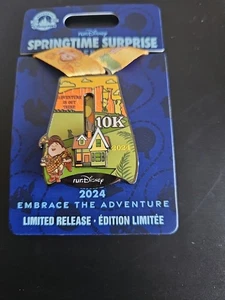2024 runDisney Springtime Surprise Weekend Adventure 10K Medal Replica Pin - Picture 1 of 4