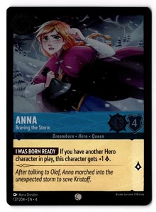 Anna - Braving the Storm 137/204 Ursula's Return Foil NM - Picture 1 of 2