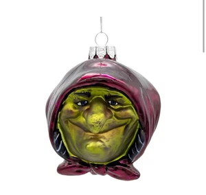 Gorenamente Babuschka die Hexe HALLOWEEN WEIHNACHTEN Horror GLAS Ornament Neu in OVP - Bild 1 von 7