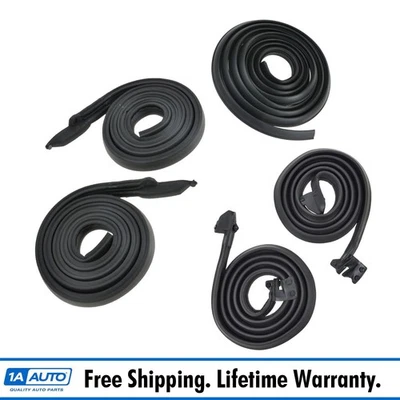 Juego de juntas de maletero de barandilla de techo de puerta para Buick Chevy Pontiac Oldsmobile 66-67 Foto 1 de 4