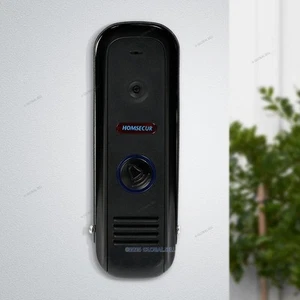 HOMSECUR 800TVL Schwarz Kamera Aufputz für Video Türsprechanlage Gegensprechanlage - Bild 1 von 5