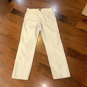 Wrangler Workwear 34 X 34 NEW Men's White Relaxed Fit Tool Pocket Painter Pants - Picture 1 of 13