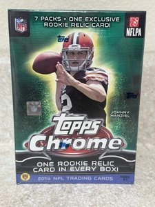 2014 Topps Chrome Football Blaster Box  - Picture 1 of 2
