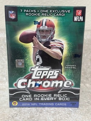 2014 Topps Chrome Football Blaster Box  - Image 1 of 2