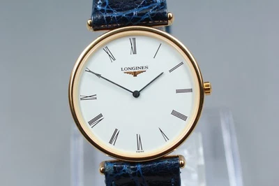 Vintage "As-is" Longines La Grande Classic L4.658.2 Roman Quartz Men Watch JAPAN - Image 1 of 4