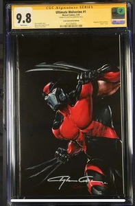 Ultimate Wolverine #1 2025 Marvel Firmado Clayton Crain Megacon CGC 9.8 SS - Imagen 1 de 2