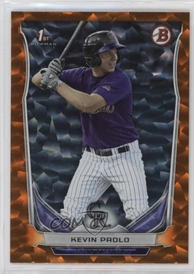 2014 Bowman Draft Orange Ice /25 Kevin Padlo #DP123 - Image 1 of 2