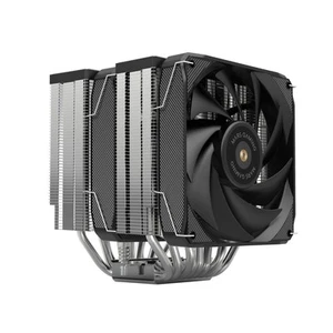 MARSGAMING MCPU-XU9, Dual Tower CPU Cooler, 400W TDP, 2 Hybrid Blade Fans with H - Photo 1/6