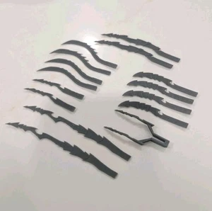 Custom 1/12 UNPAINTED NECA Predator Blade Set - Picture 1 of 3