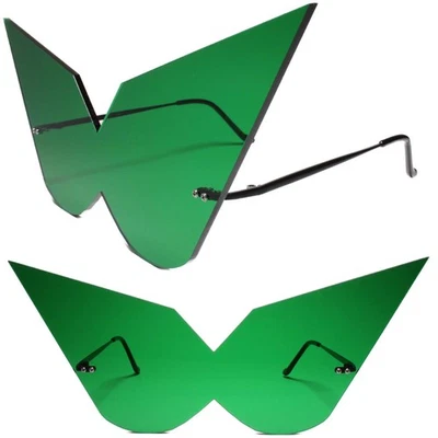 Inspirado en Jo Mullein Linterna Verde - Sector Lejano Cosplay Gafas de Sol Verdes Foto 1 de 3