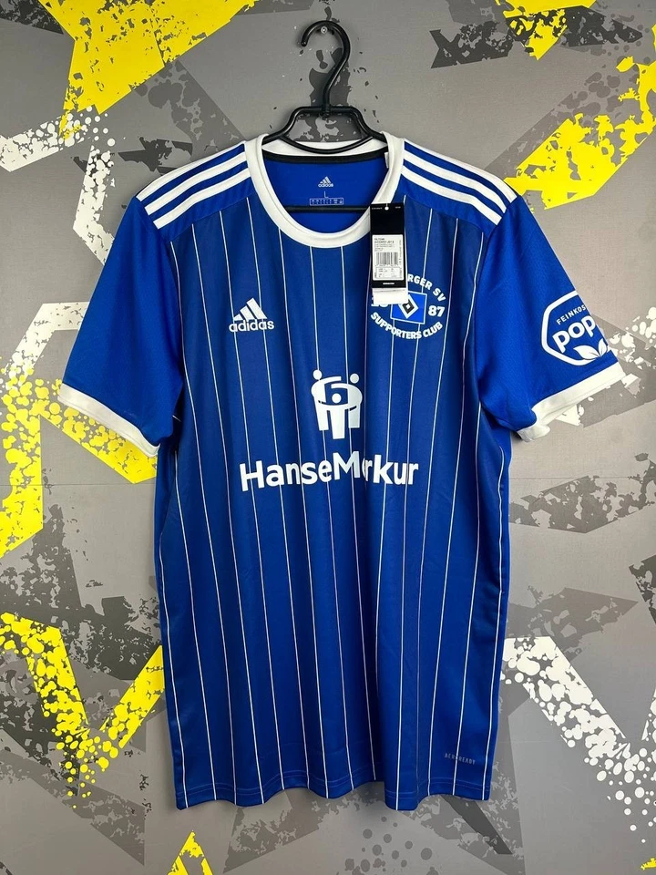 Hamburg Jersey Special Football Shirt 2022 2023 Adidas Trikot Men Size L