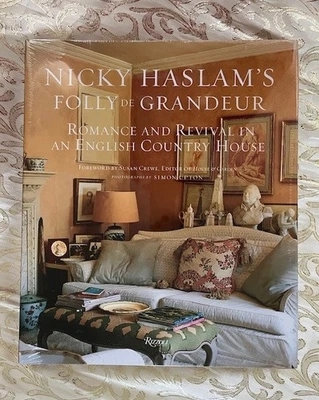 Nicky Haslam's Folly De Grandeur hardcover brand NEW, Sealed! - Imagem 1 de 3