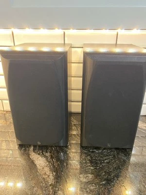 INFINITY Alpha 20 diffusori da scaffale NERO legno scuro - TESTATI - Immagine 1 di 4