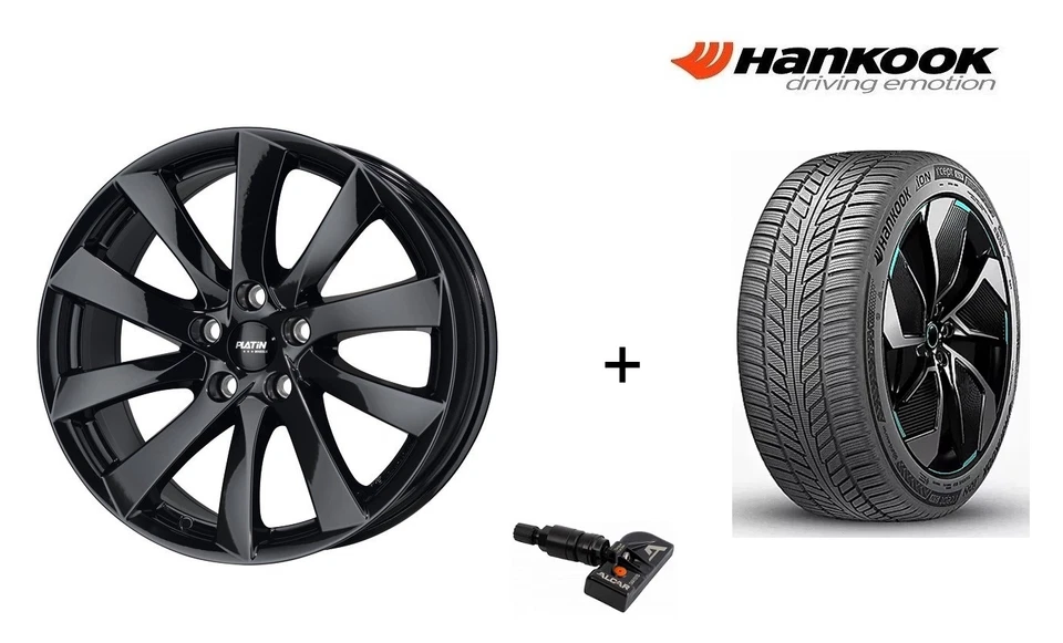 Winterräder 19 Zoll Tesla Model Y Platin P106 Hankook iON Reifen BLE RDKS - Bild 1 von 1