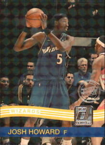 2010-11 Donruss Press Proofs Wizards Basketball Card #183 Josh Howard/100