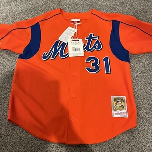 Mitchell Ness Cooperstown Collection Mike Piazza New York Mets Large L New - Picture 1 of 12